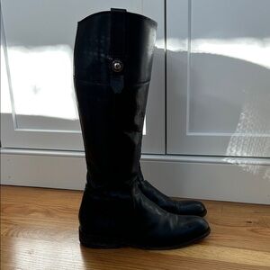 Frye Women's Jayden Button Tall Leather Boots